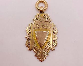 Gold 1893 Fob Medallion Charm