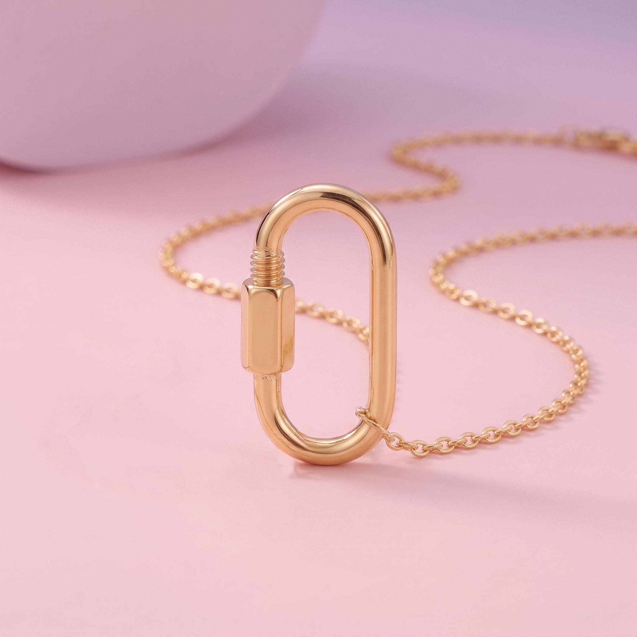 Carabiner Necklace - Etsy