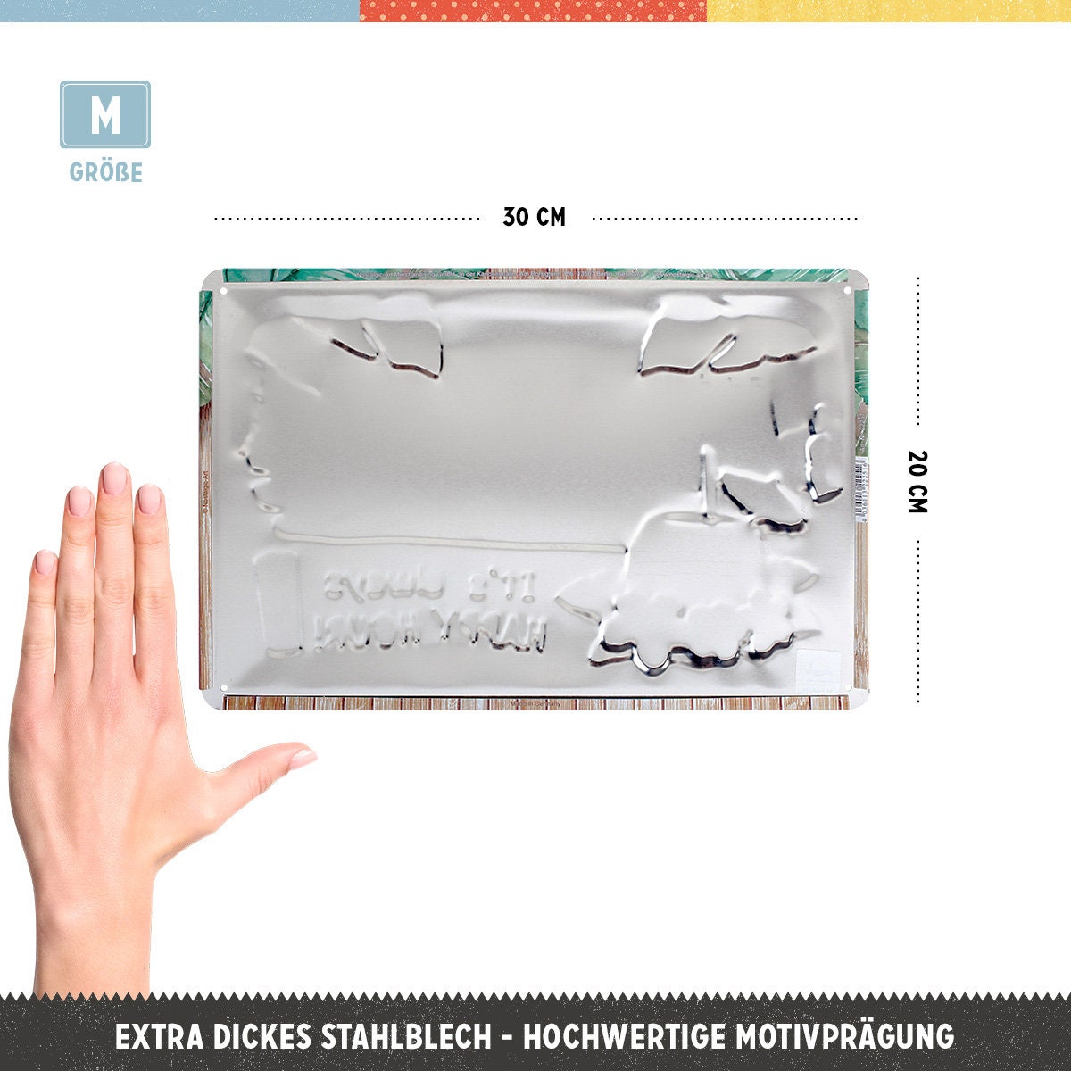 Targa Metallica Retrò 30x20 Cm - Decorazione Per Bar, Ricette Cocktail, Stile Vintage Per Appassionati Di Gin - Foto 6