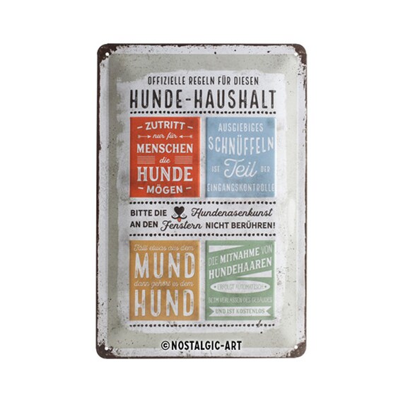 Carteles De Chapa Nostalgic-Art - Cartel Retro De Chapa Fanta (20x30 Cm), Diseño Vintage Alemán Cartel Metalico Vintage