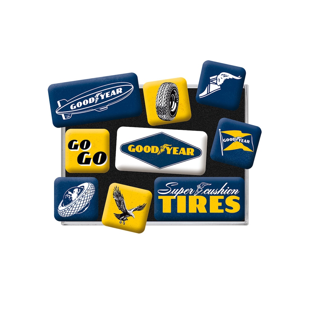 Nostalgicart Retro Fridge Pack of 9 goodyear Etsy