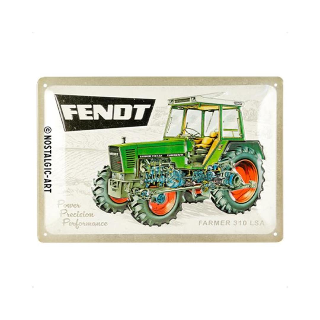 Da hilft nur noch mein Traktor! – XL Magnet – 8cm