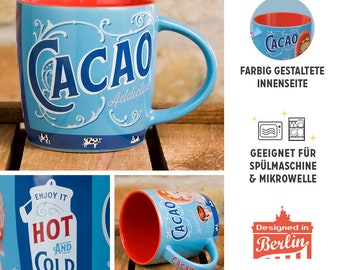 Nostalgic-Art Retro koffiebekers (set van 3), 330 ml, koffieset 2