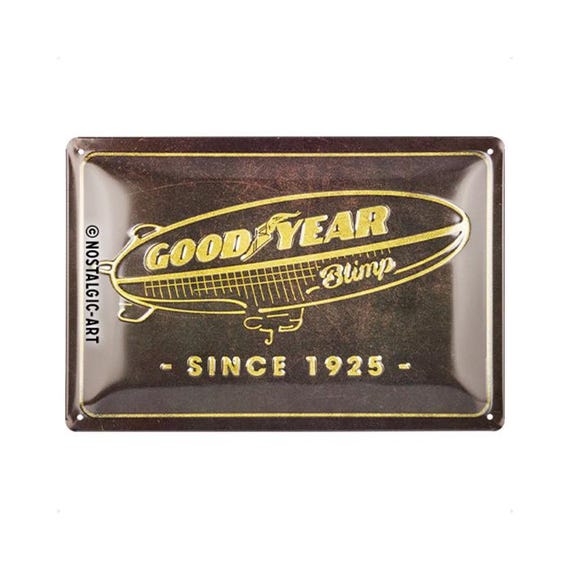 Nostalgic-art Retro Tin Sign, 20 X 30 Cm, Goodyear – Blimp Since