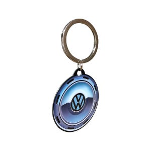 Nostalgic-Art keychain approx. 1.5 x 1.5 in Volkswagen VW - Wheel gift accessory retro gift for fans, collectors, gift idea, retro gift, OLP