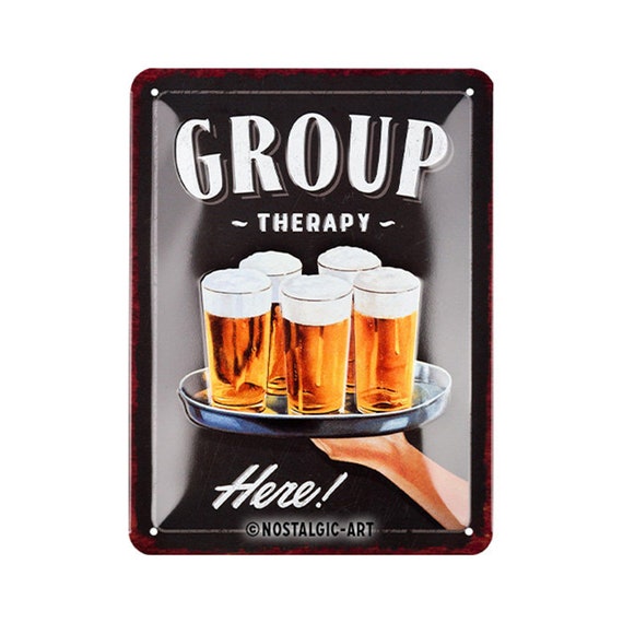 Targa Retrò In Metallo Per Appassionati Di Birra - Design Vintage 15x20 Cm - Regalo Originale