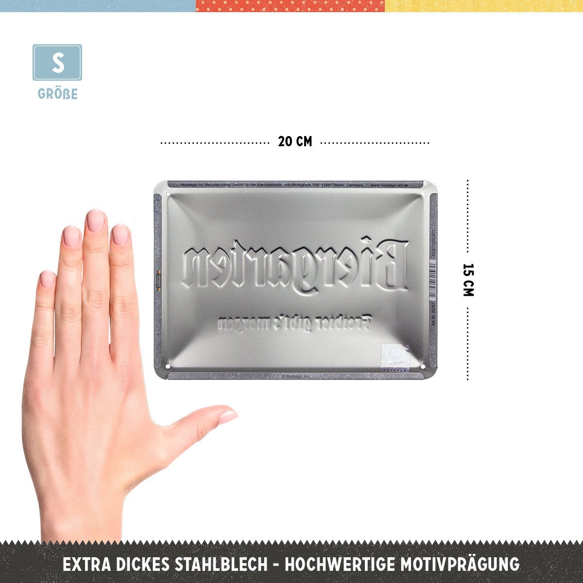 Nostalgic-Art Retro Blechschild 'I'm Not Getting Old' – 15 X 20 Cm, Metall | Geschenkidee Zum Geburtstag