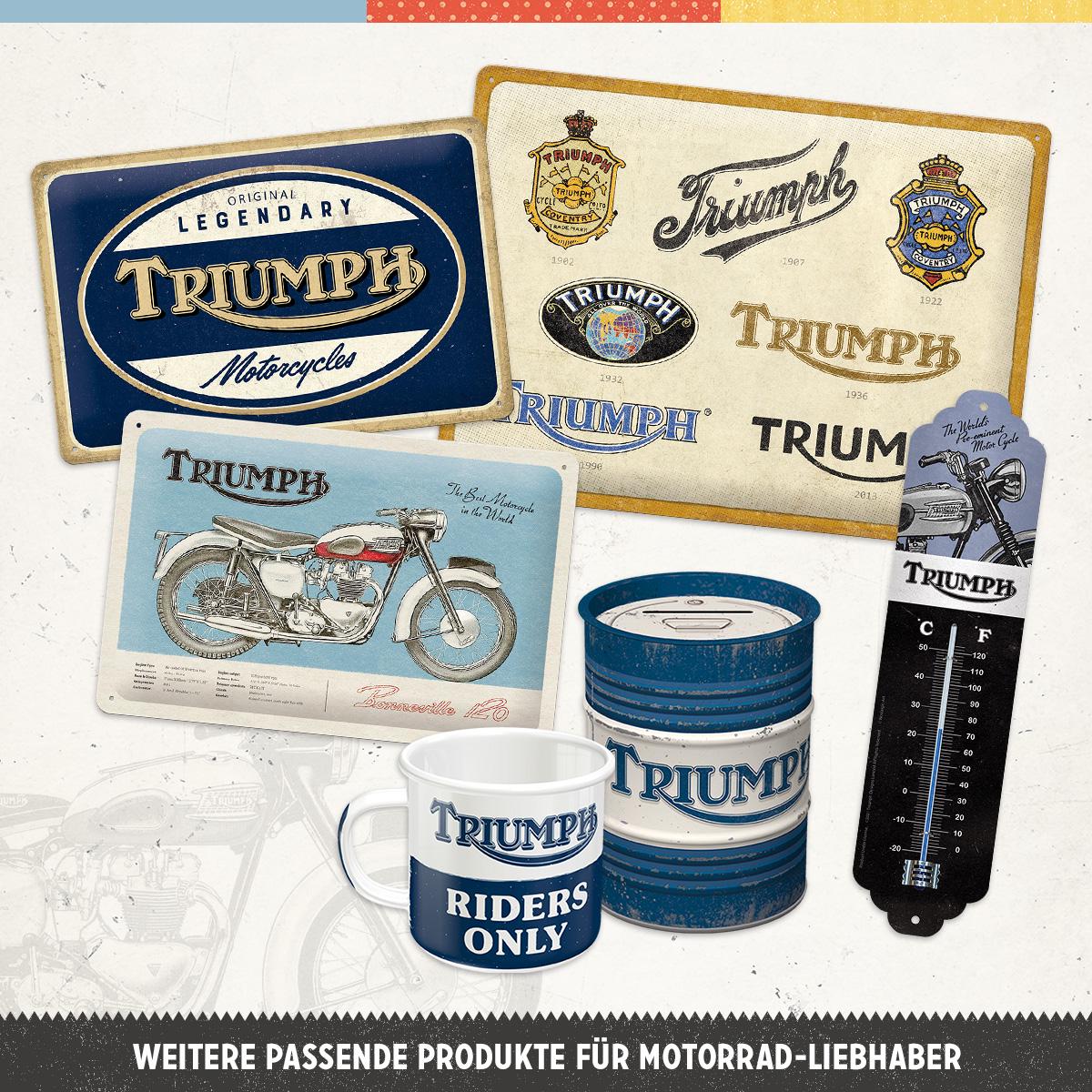 Tiuimk Retro Metall Blechschild Motorrad 26 Wand Tür Deko Wasserdicht