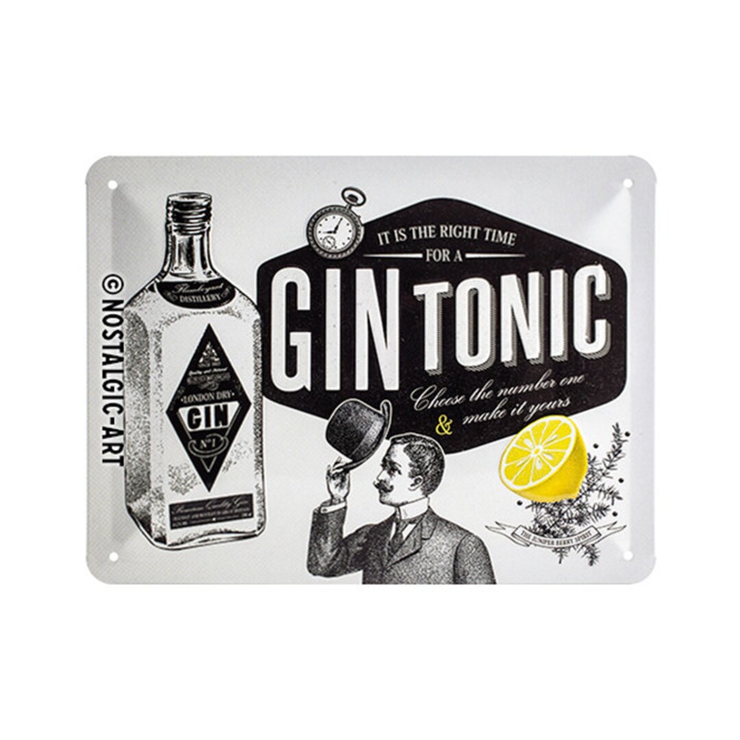 Specchio Vintage Nostalgic-Art Con Pubblicità Birra – 20x30 Cm, Cornice Nera, Tema Open Bar, Decorazione Da Parete