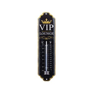 Thermomètre Métallique Rétro Bacardi - Nostalgic-Art - Intérieur/extérieur - 28cm