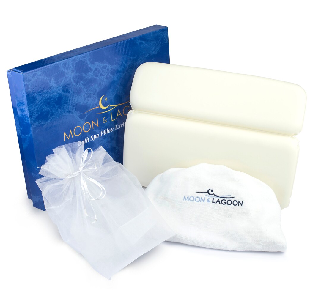 Bath Pillow Waterproof / Home Spa Bath Cushion, With TWO Washable