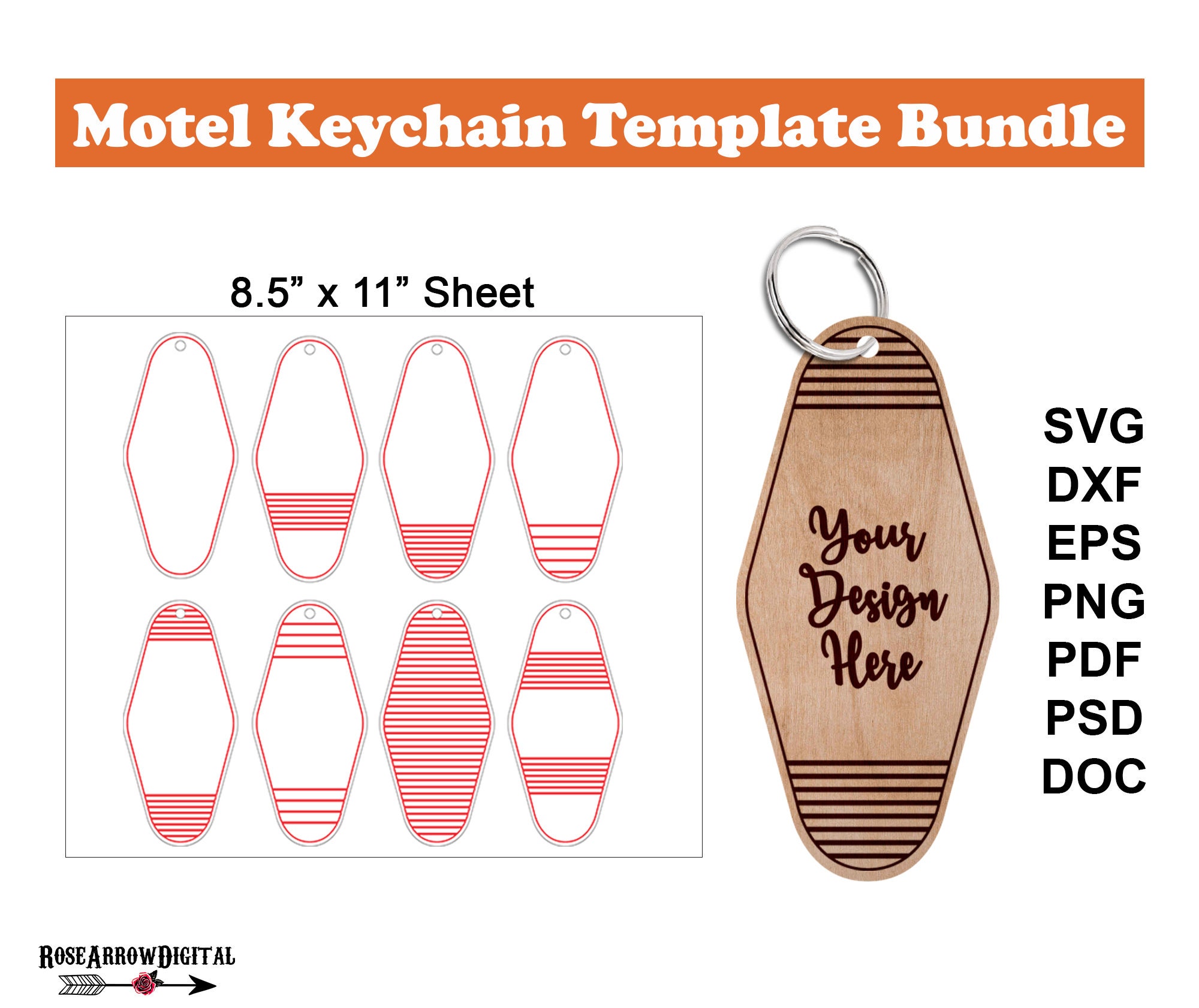 Motel Keychain Template SVG for Template for Sublimation Etsy Motel Keychain Template SVG for Template for Sublimation Etsy