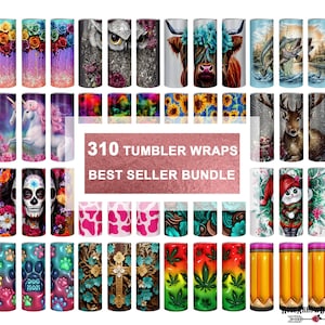 Bestseller Tumbler Wrap Bundle | Großes Boho Tumbler Designs Bundle für 20oz