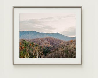 Smoky Mountains Film Photo Print | 8x10 Archival Studio Print | Appalachian Landscape Wall Art