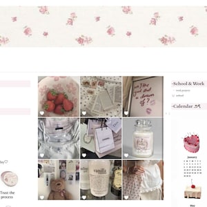 ꔫ COMPLETE SOFTETTE COQUETTE: notion school/life planner ꔫ