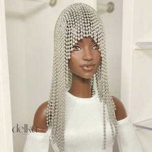 Wig for fashion dolls, doll wigs, fashion doll wig, doll hair, 12 inch doll accessories, 1:6 scale accessories, gift for doll collectors
