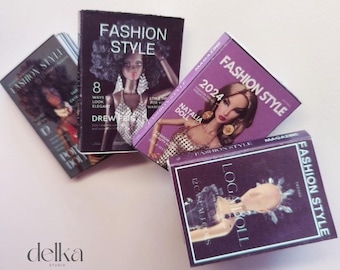 12 inch fashion magazines for fashion dolls