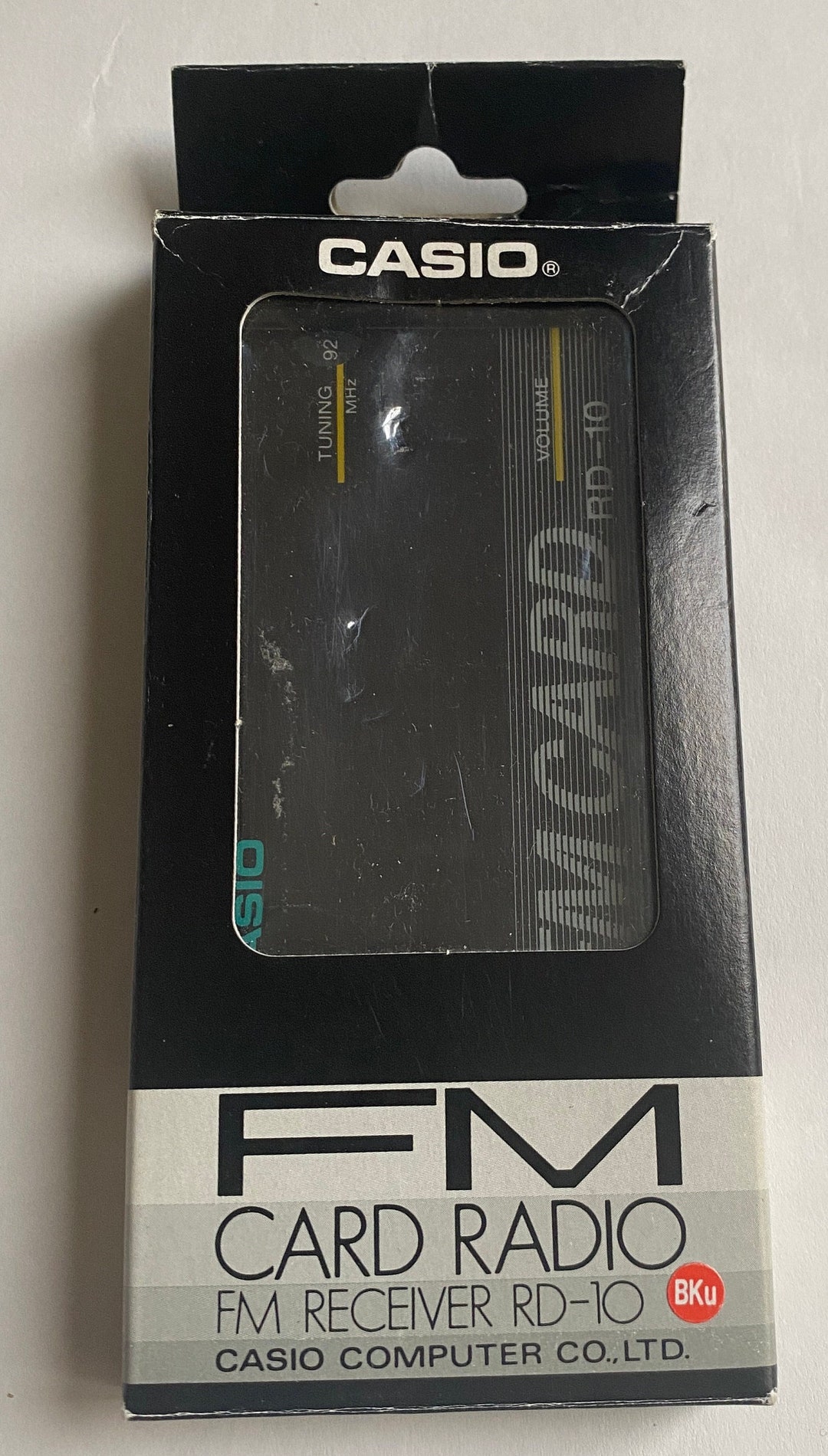 Working Vintage Casio RD-10 Thin Card FM Radio Made in Around - Etsy