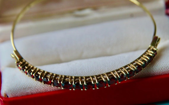 ca. 1950s wonderful 8k Yellow gold bracelet encha… - image 10