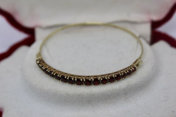 ca. 1950s wonderful 8k Yellow gold bracelet encha… - image 3