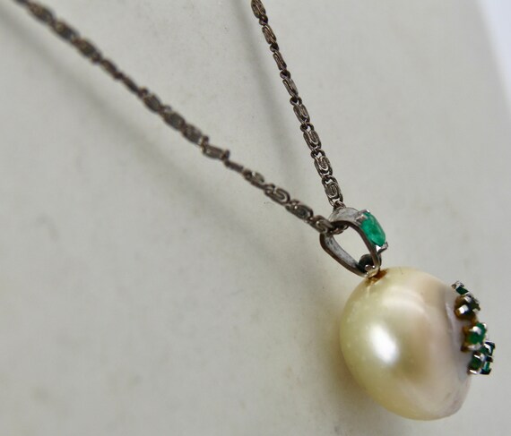 Collier Ancien Années 1920 Perles Croissantes Sculptées - Style Art Populaire