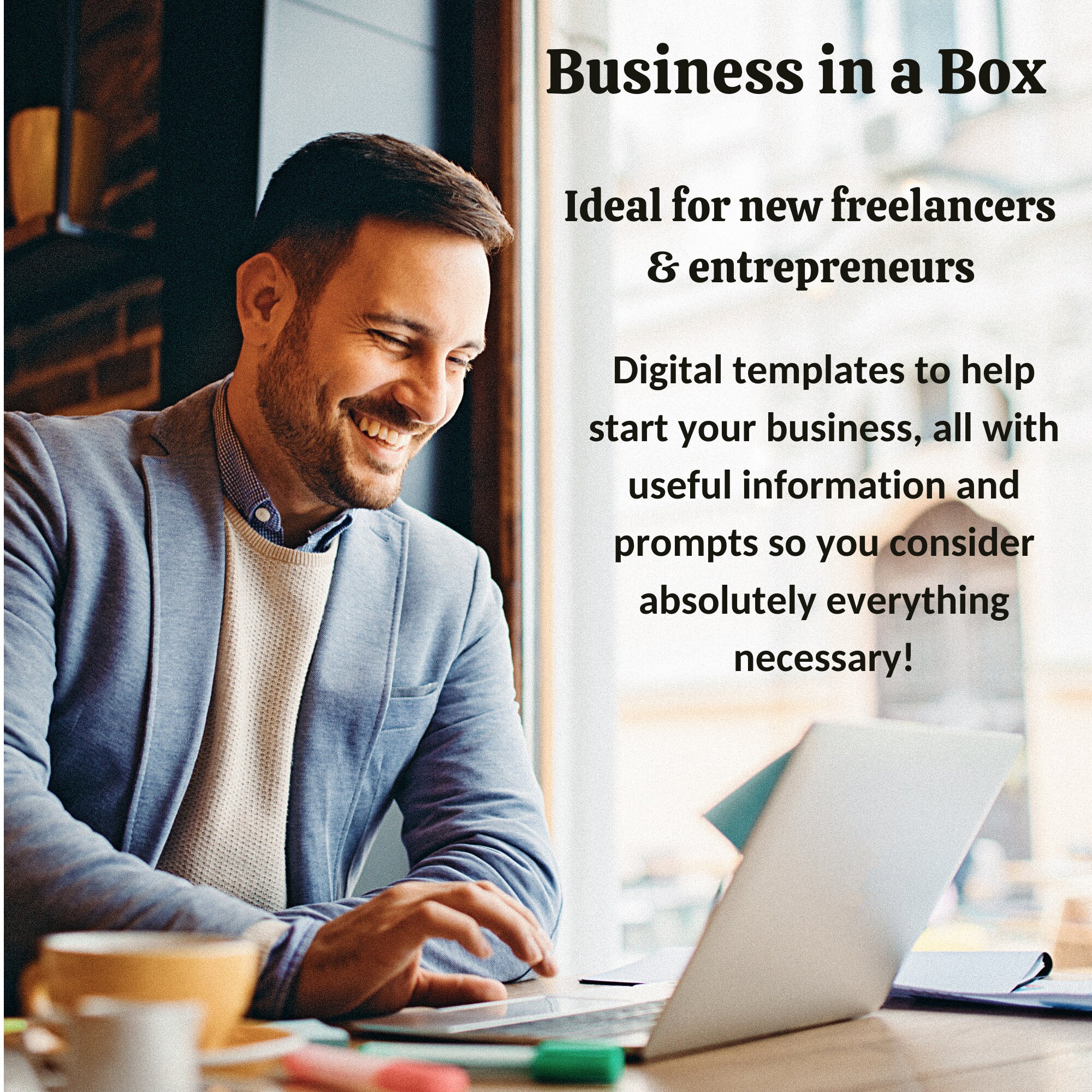 Business in a Box Digital Templates Business Plan Freelancer ...