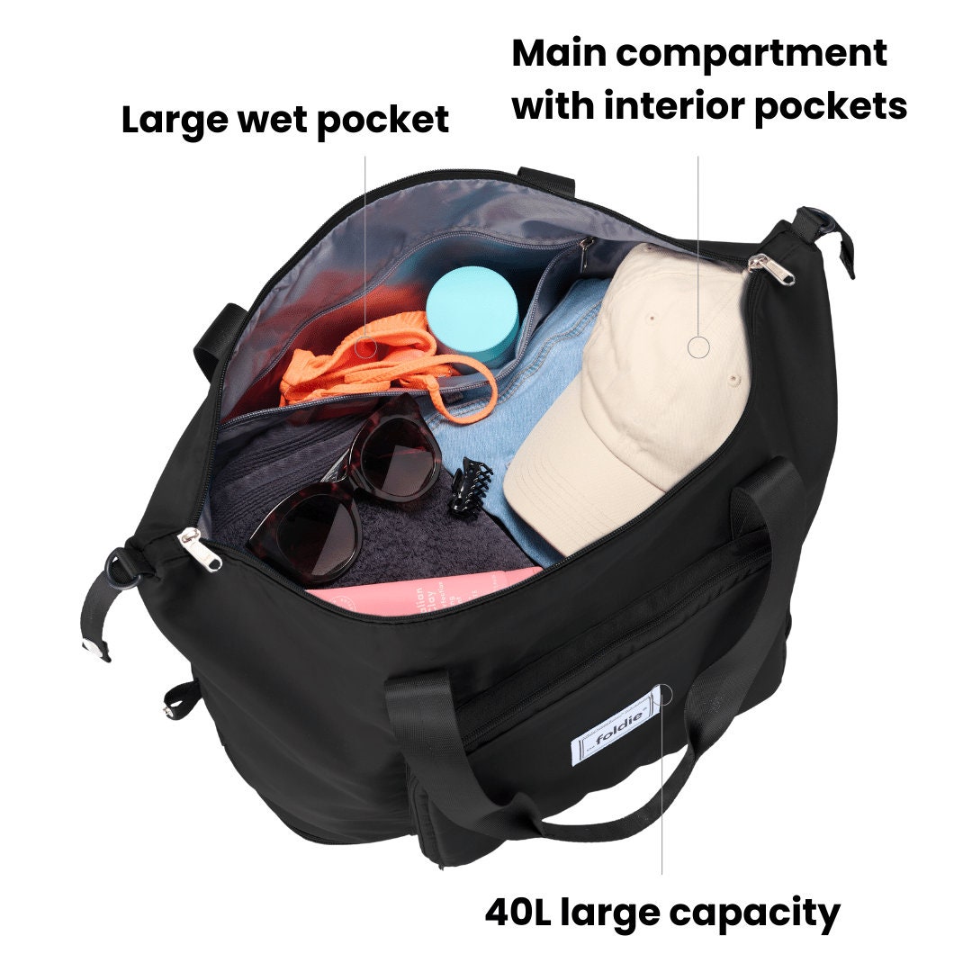 The ORIGINAL Foldie Large Capacity Folding Travel Bag Etsy Australia