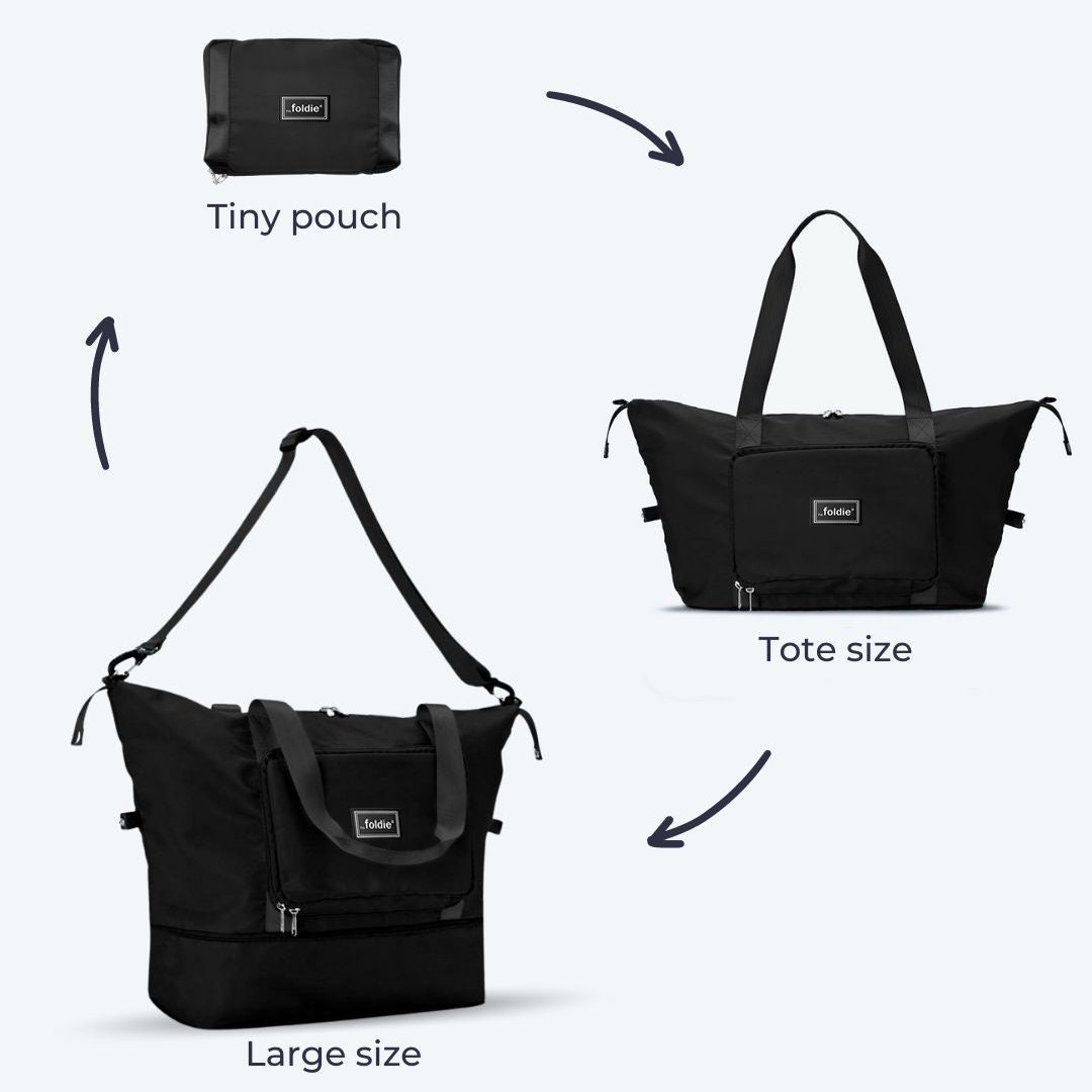 The ORIGINAL Foldie Large Capacity Folding Travel Bag Etsy Australia