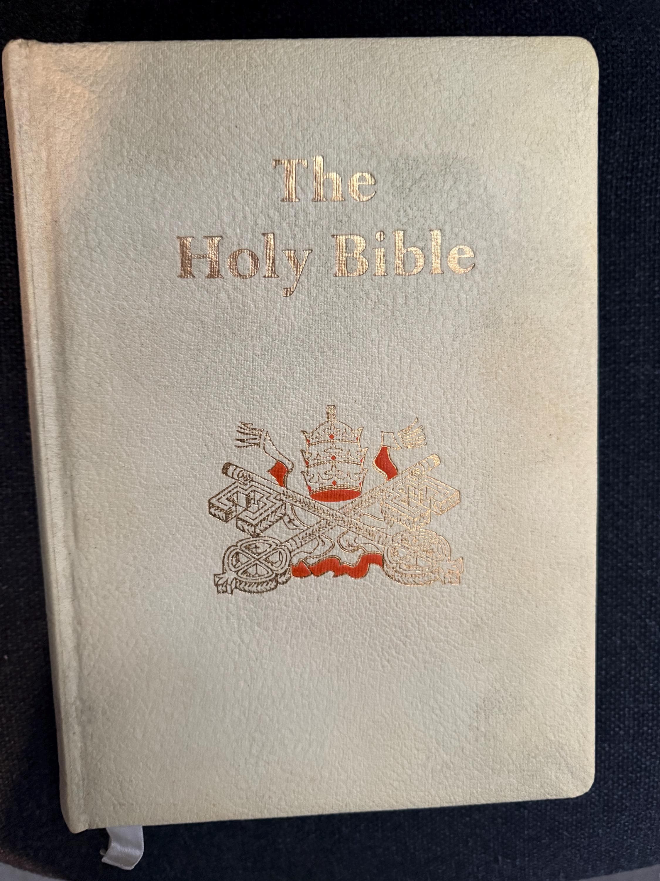 The Holy Bible 1958. Illustrated Family Bible, in Original Box