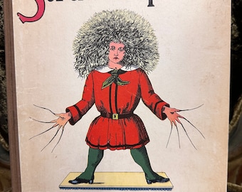 Struwwelpeter. Por Dr. Heinrich Hoffman. RARO. Um livro de histórias infantis lindamente ilustrado. Primeira edição da Routledge. Excelente exemplar.