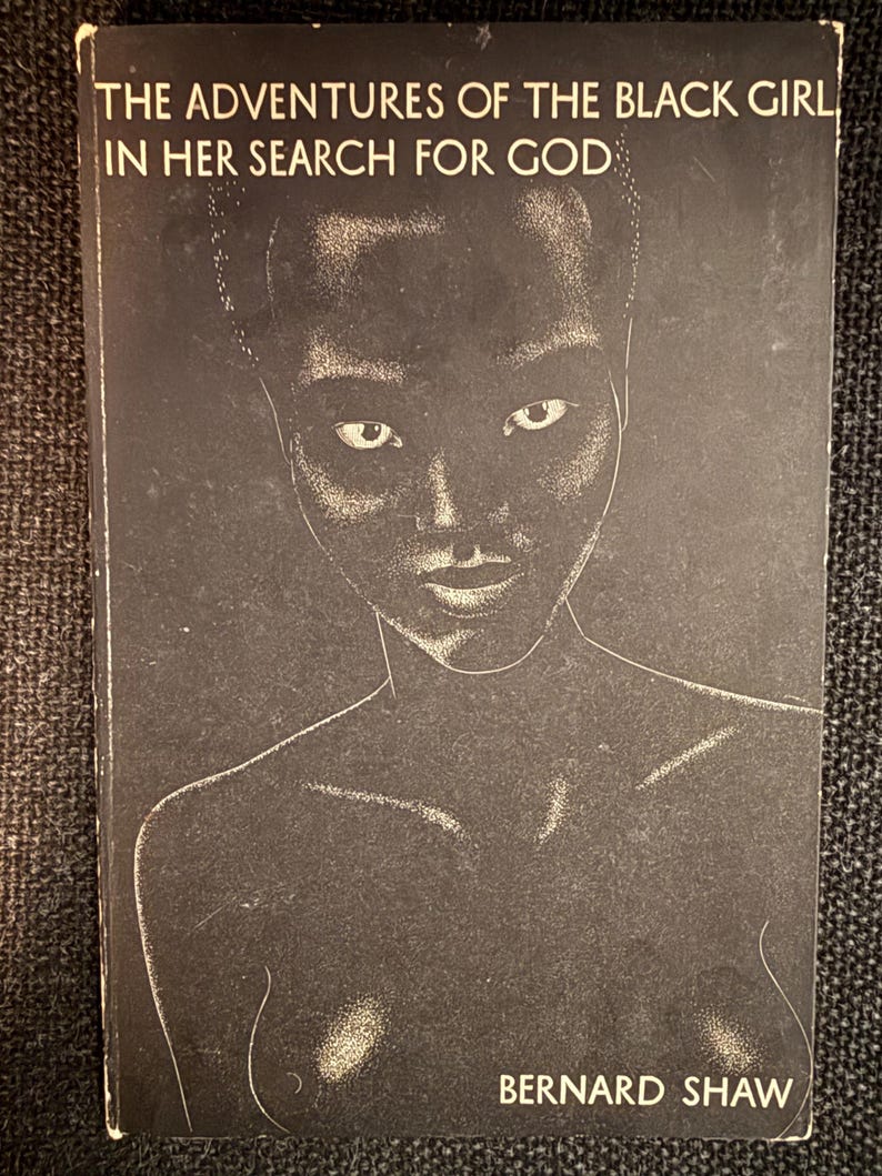 1932 The Adventures of The Black Girl In Her Search For God - George Bernard Shaw(engraved by John Farleigh) Constable & Co Ltd. image 1