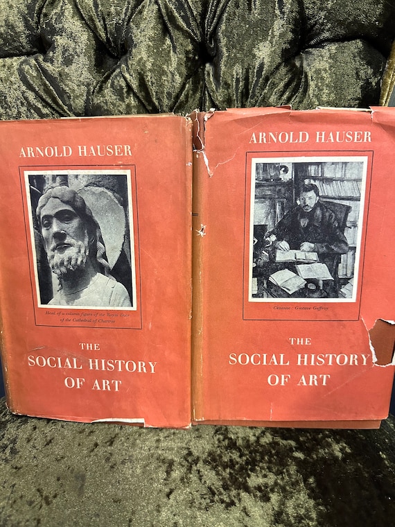 美術の社会史 - アーノルド・ハウザー。1952年。第1巻と第2巻。 - Etsy