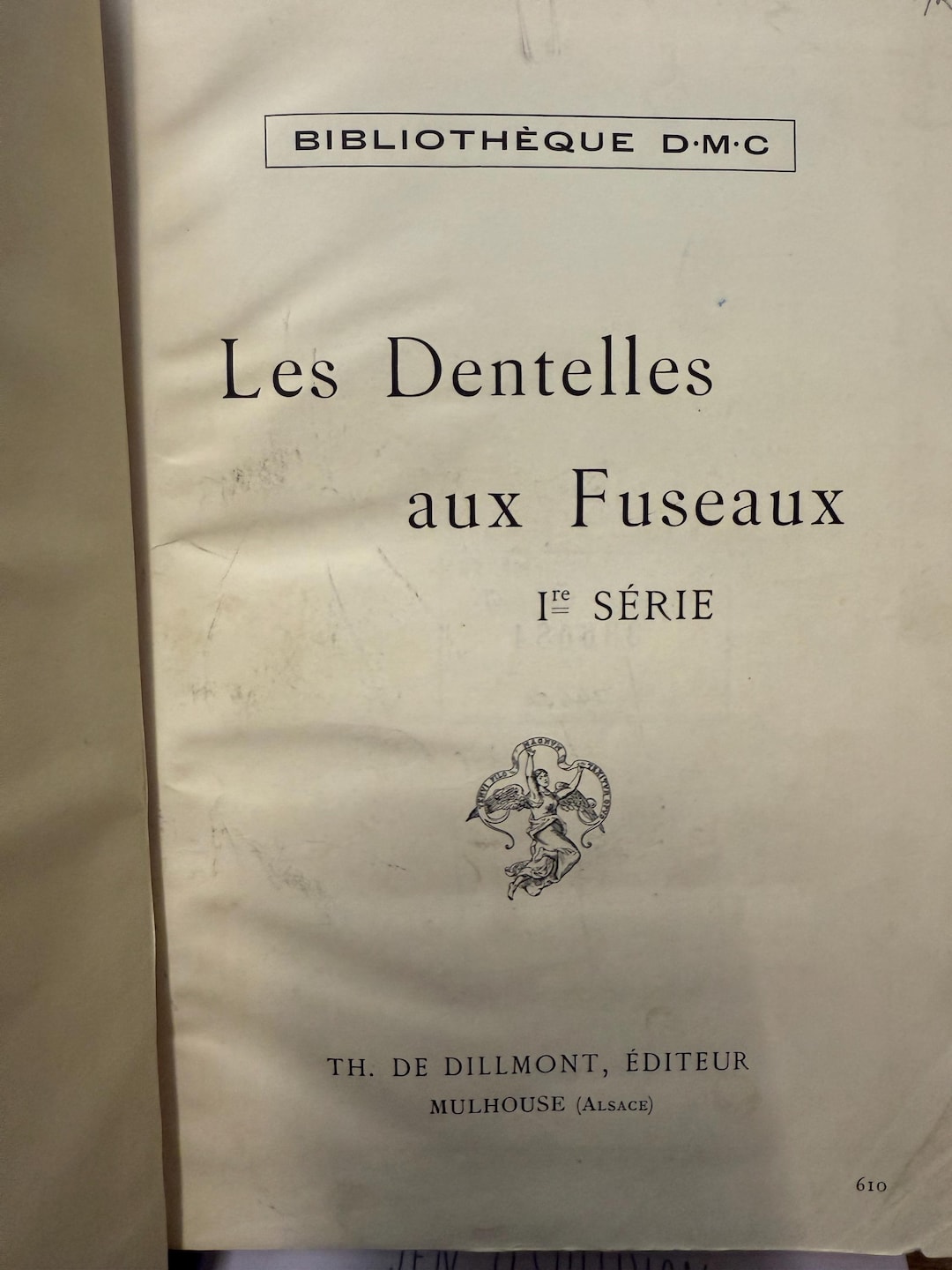 ま*ん様 ベルギーアンティーク　Dentelle aux Fuseaux ボック Les Dentelles Aux Fuseaux 1re Serie. - Etsy