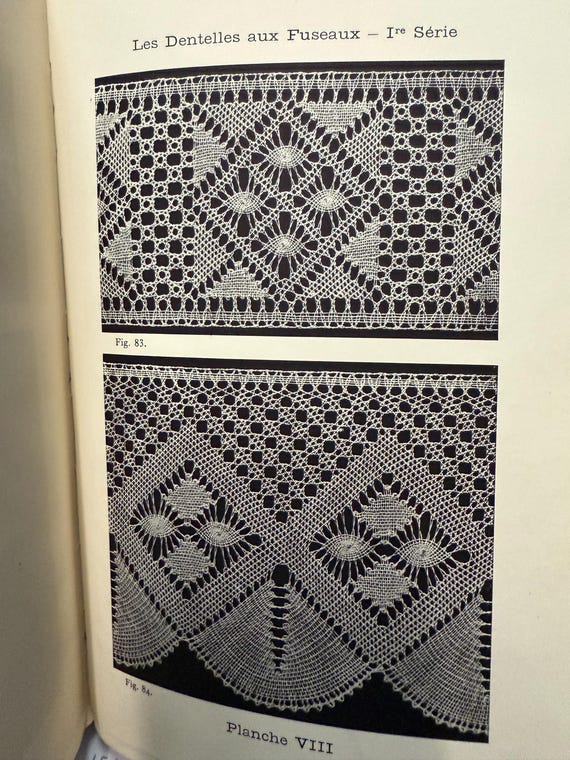 Les Dentelles Aux Fuseaux 1re Serie. - Etsy