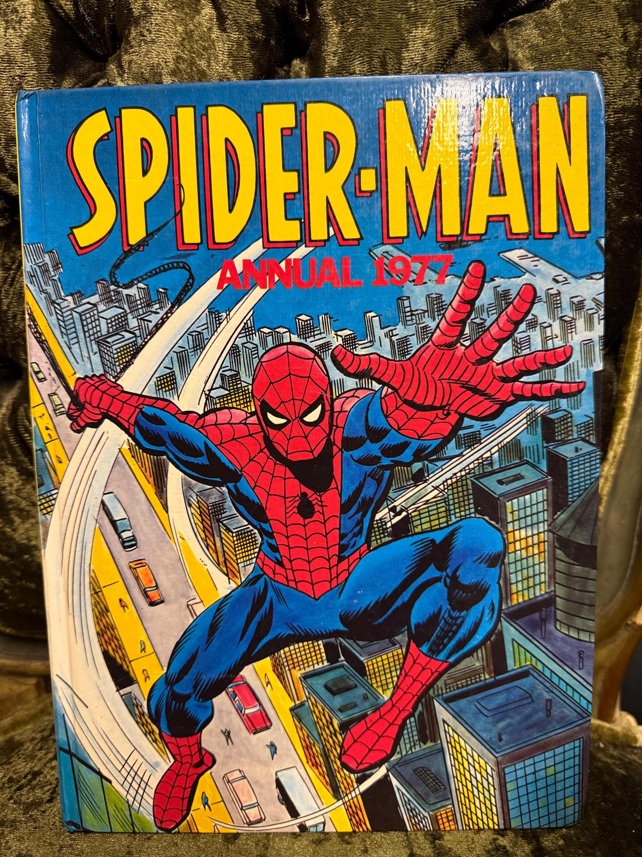 1977年スパイダーマン年鑑。状態良好。マーベルコミック。 - Etsy 日本