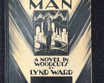 GOD’S MAN A Novel in Woodcuts by Lynd Ward. 1929. COLLECTABLE
