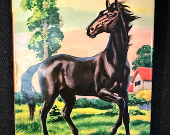 Black Beauty d'Anna Sewell, livre relié vintage Bancroft Classics 1965