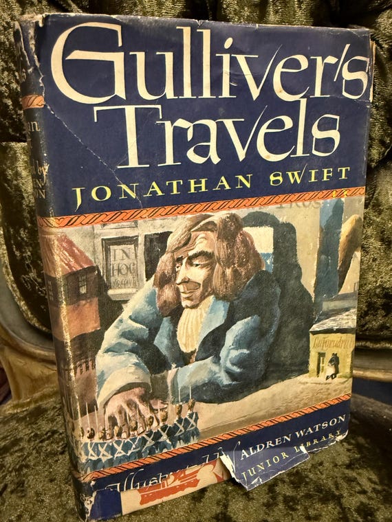 Gulliver's Travels Jonathan Swift. 1947. - Etsy