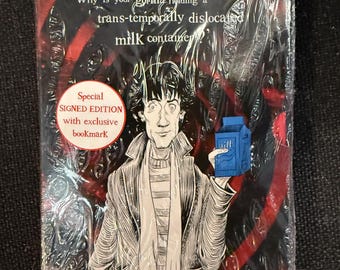 Neil Gaiman. Fortunately The Milk.SIGNED by Neil Gaiman and Chris Riddell. Collectable . Special Edition.