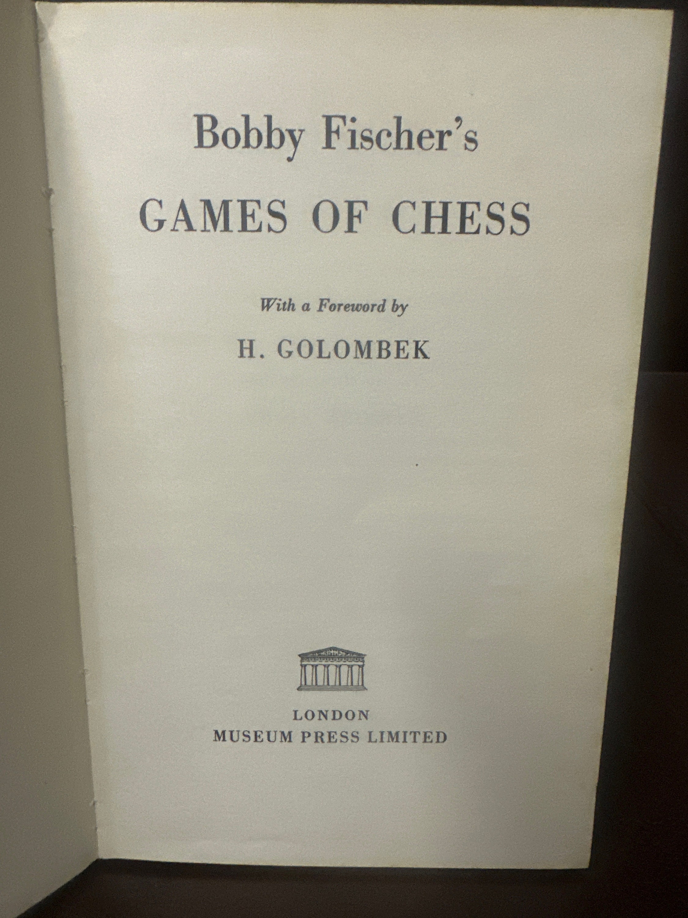 Bobby Fischer Teaches Chess 1972 Vintage Paperback Book