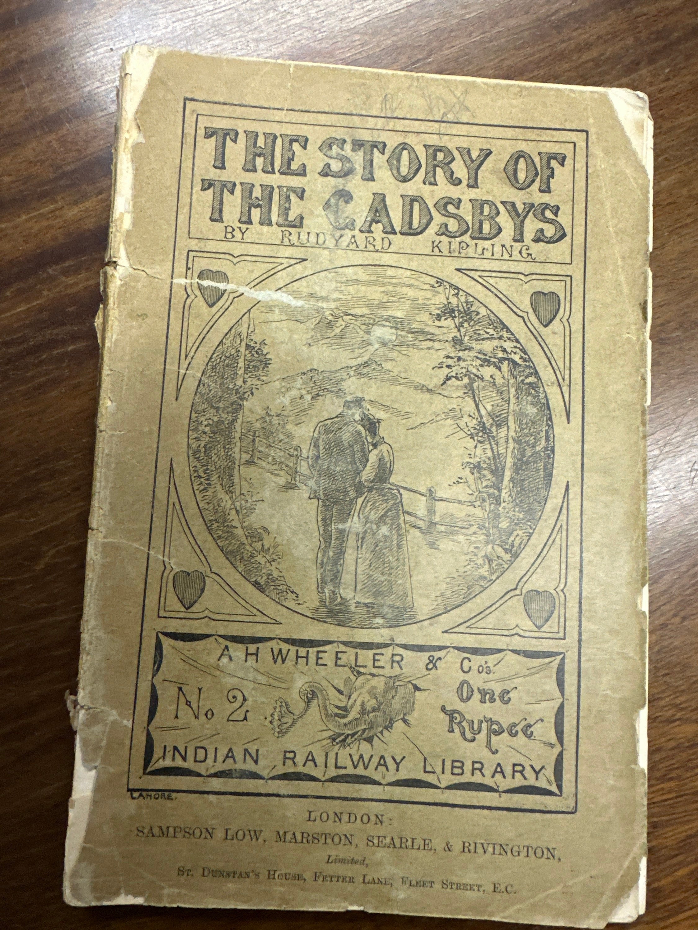The Story of the Gadsby's by Rudyard Kipling. No.2. Indian Etsy