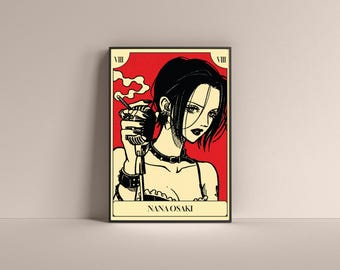 アニメ「ナナ」をモチーフにしたイラスト／キャラクター「大崎ナナ」を