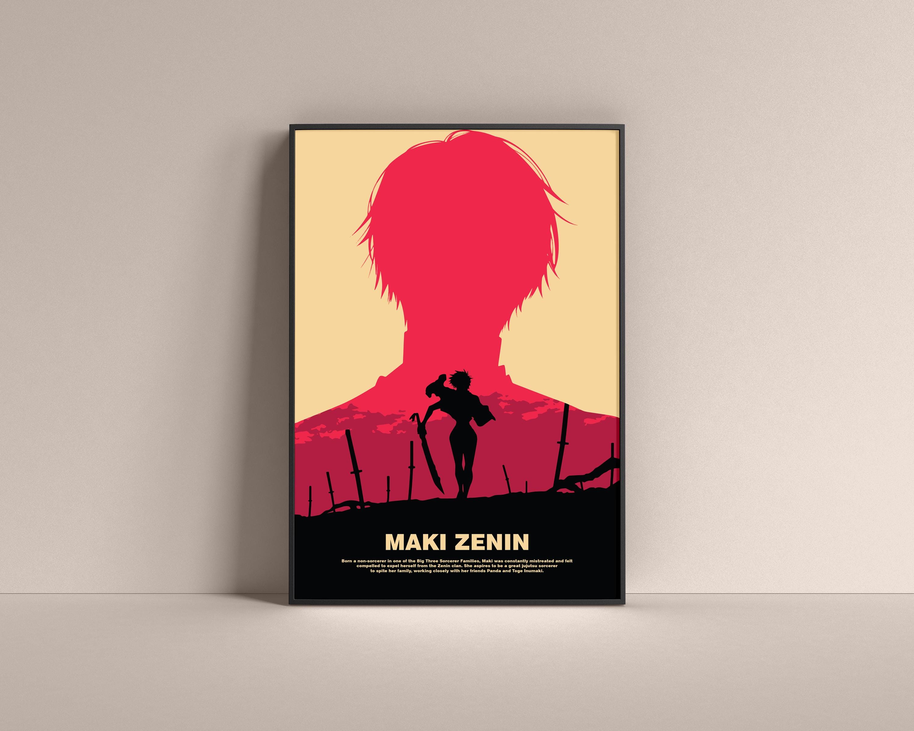 Maki Zenin Poster - Etsy