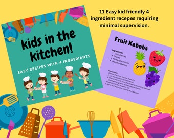 Kids Kitchen - 4 Ingredient Cookbook