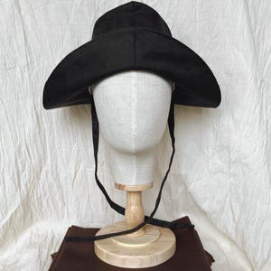 Gleaner - Antique Bark Waxed Cotton - Transformer Unisex Designer Avant Garde Oilskin Waterproof Fisherman Sou&#39;wester Rain Hat Cap