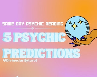 5 Psychic Predictions