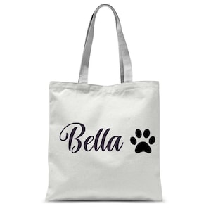 Custom dog mom Gift, Personalized Pet Bag, Custom Pet Bag, Custom pet tote Bag, pet gift, Personalized Tote Bag Women, Dog Person Gifts