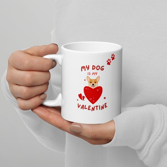 My Yorkie Is My Valentine Mug My Yorkie Is My Valentine Mug