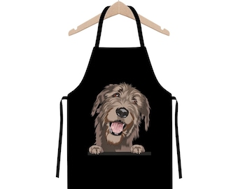 Irish Wolfhound Premium Jersey Tablier, Irish Wolfhound Dog Lover, Irish Wolfhound Gift, Irish Wolfhound Dog Breed
