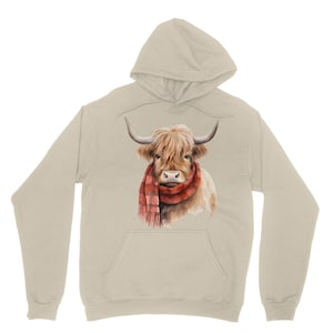 Highland Cow Hoodie, Western Sweatshirt, Country Hoodie, Cow lover, Highland Cow Shirt, Farm Hoodie, Western Clothes, Cows, Cute Cow Top image 8
